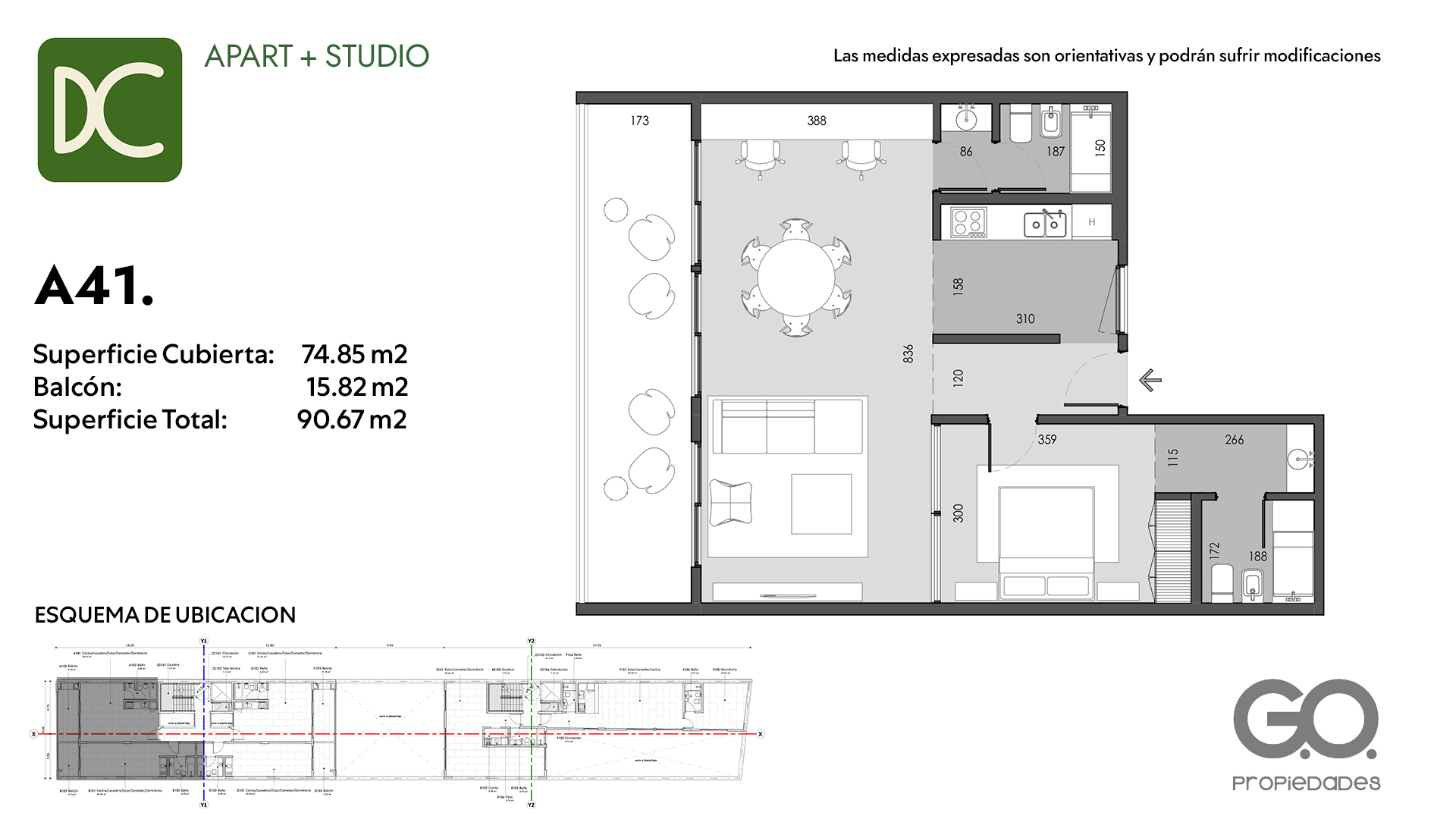 Ficha A41 — 90.67 m²