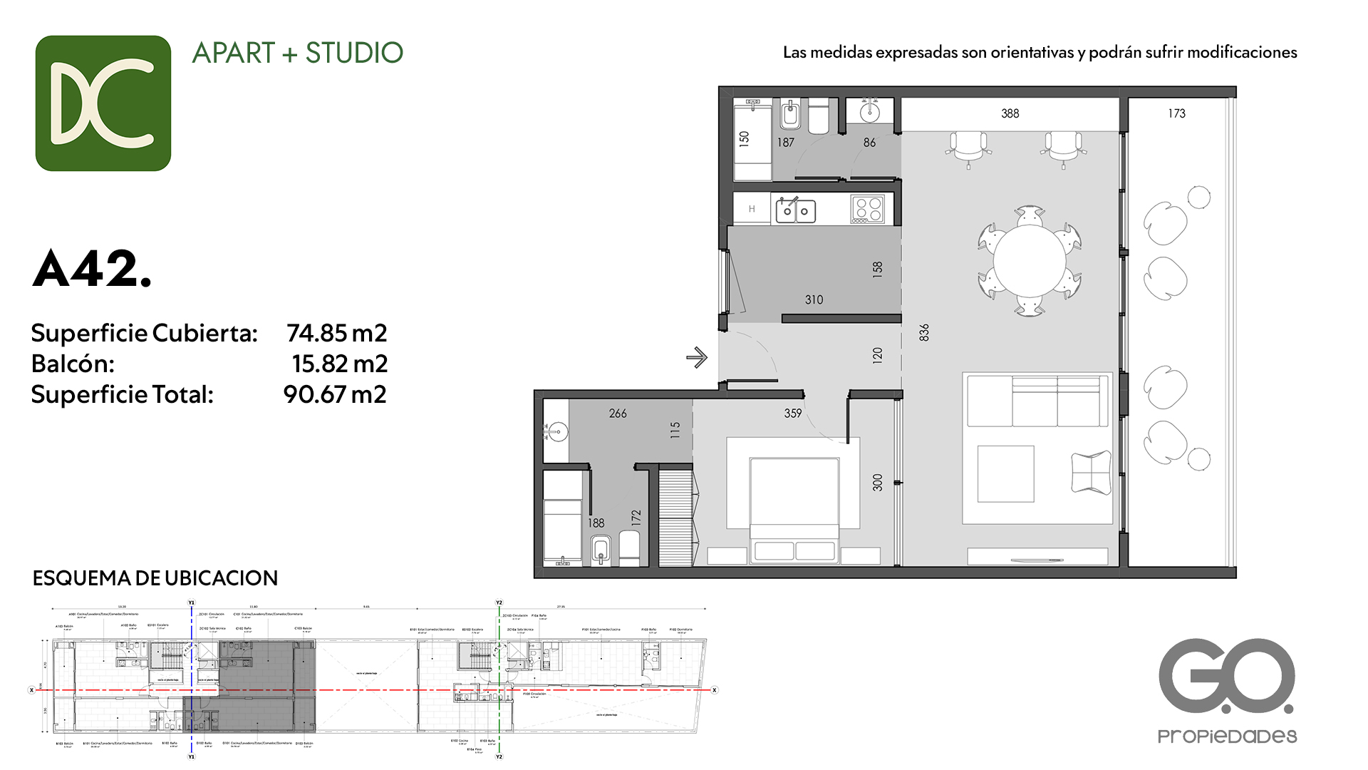 Ficha A42 — 90.67 m²